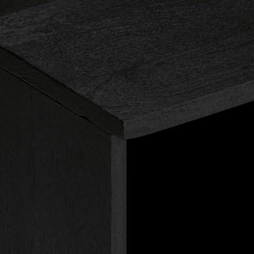 Móvel de TV - Modulo de TV - Armário de TV 100x33x46 cm derivados de madeira preto Móvel de TV - Modulo de TV - Armário de TV 100x33x46 cm derivados de madeira preto