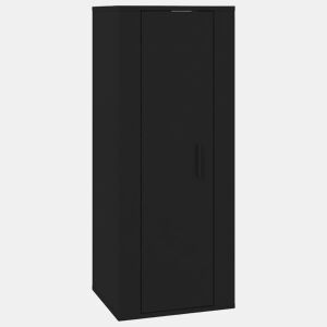 Móvel de TV - Modulo de TV - Armário de TV de parede 40x34,5x100 cm preto