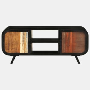 Móvel de TV - Modulo de TV - Armário de TV 110x30x45 cm madeira recuperada maciça