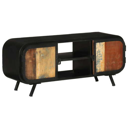 Móvel de TV - Modulo de TV - Armário de TV 110x30x45 cm madeira recuperada maciça