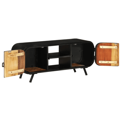 Móvel de TV - Modulo de TV - Armário de TV 110x30x45 cm madeira recuperada maciça