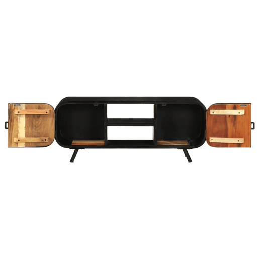 Móvel de TV - Modulo de TV - Armário de TV 110x30x45 cm madeira recuperada maciça