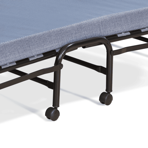 Lourini® Divã Dobrável com Colchão de Núcleo e Rodas para Transporte Lourini® Divã Dobrável com Colchão de Núcleo e Rodas para Transporte