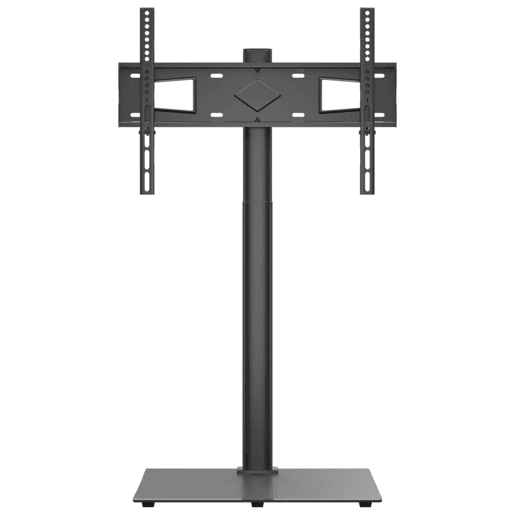 Suporte de canto para TV 32-65 polegadas c 1 prateleira preto Suporte de canto para TV 32-65 polegadas c 1 prateleira preto