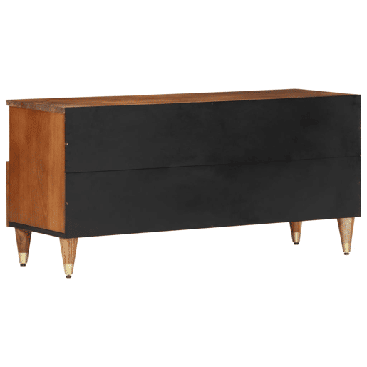 Móvel de TV - Modulo de TV - Armário de TV 100x33x46 cm madeira de mangueira maciça
