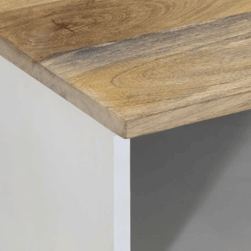 Móvel de TV - Modulo de TV - Armário de TV 100x33,5x46 cm madeira de mangueira maciça