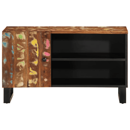 Móvel de TV - Modulo de TV - Armário de TV 80x33x46 cm madeira recuperadaderivados madeira Móvel de TV - Modulo de TV - Armário de TV 80x33x46 cm madeira recuperadaderivados madeira