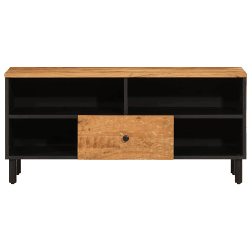 Móvel de TV - Modulo de TV - Armário de TV 100x33x46 cm madeira de acácia maciça