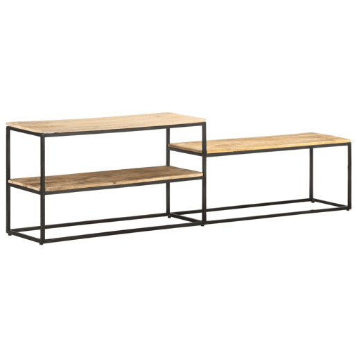 Móvel de TV - Modulo de TV - Armário de TV 180x30x50 cm madeira de mangueira áspera