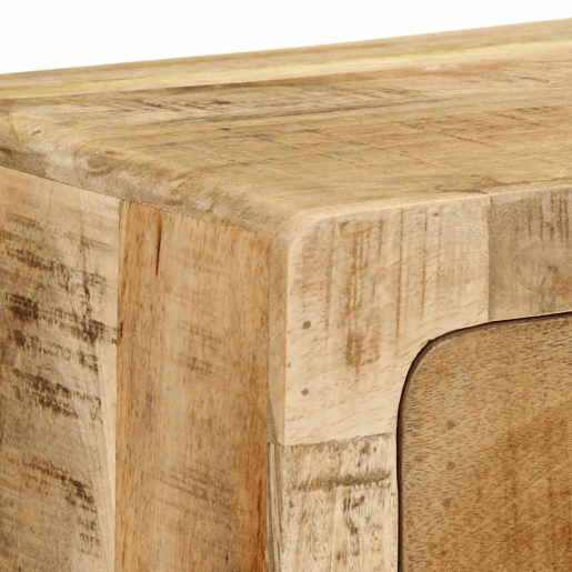 Armário de TV - Móvel de TV para parede 100x32x25 cm mangueira áspera maciça
