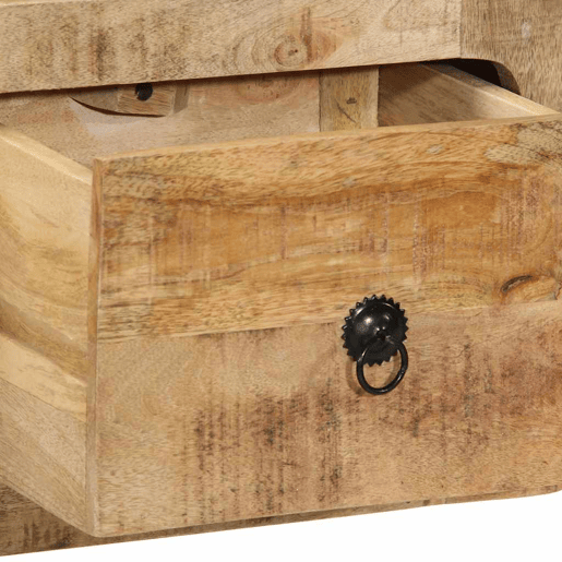 Armário de TV - Móvel de TV para parede 100x32x25 cm mangueira áspera maciça