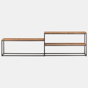 Móvel de TV - Modulo de TV - Armário de TV 180x30x50 cm madeira de acácia maciça