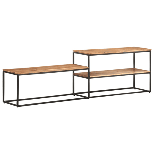Móvel de TV - Modulo de TV - Armário de TV 180x30x50 cm madeira de acácia maciça