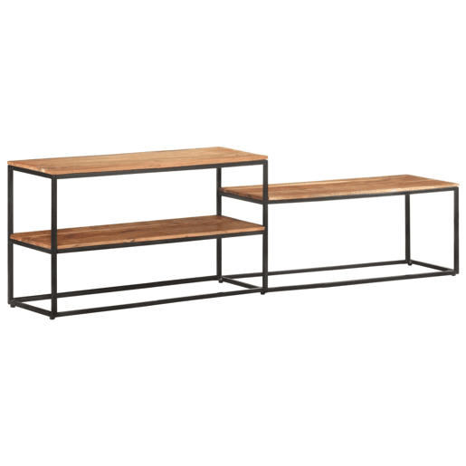 Móvel de TV - Modulo de TV - Armário de TV 180x30x50 cm madeira de acácia maciça