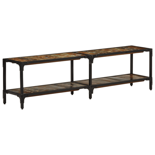 Móvel de TV - Modulo de TV - Armário de TV 150x30x41 cm madeira recuperada maciça