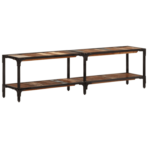 Móvel de TV - Modulo de TV - Armário de TV 150x30x41 cm madeira recuperada maciça