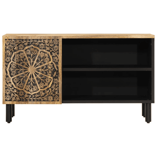Móvel de TV - Modulo de TV - Armário de TV 80x31x46 cm madeira de mangueira maciça Móvel de TV - Modulo de TV - Armário de TV 80x31x46 cm madeira de mangueira maciça