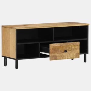 Móvel de TV - Modulo de TV - Armário de TV 100x33x46 cm madeira de mangueira maciça