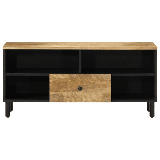 Móvel de TV - Modulo de TV - Armário de TV 100x33x46 cm madeira de mangueira maciça