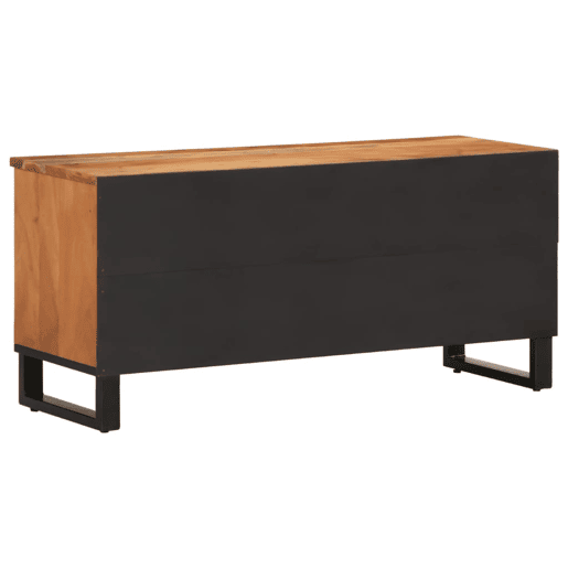 Móvel de TV - Modulo de TV - Armário de TV 100x34x46 cm madeira de acácia maciça