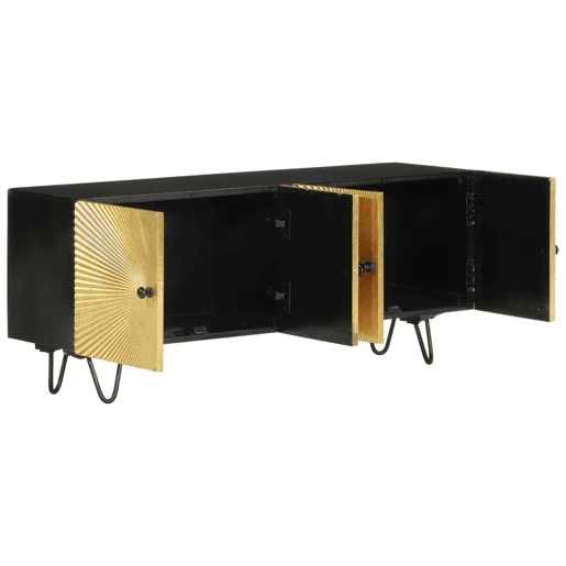 Móvel de TV - Modulo de TV - Armário de TV 110x30x45 cm madeira de mangueira maciça