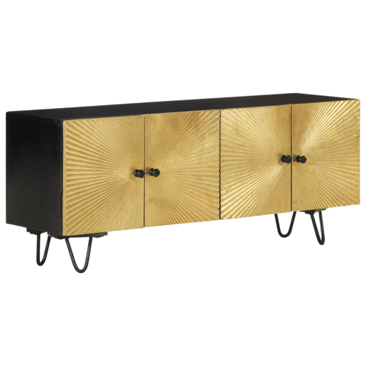 Móvel de TV - Modulo de TV - Armário de TV 110x30x45 cm madeira de mangueira maciça