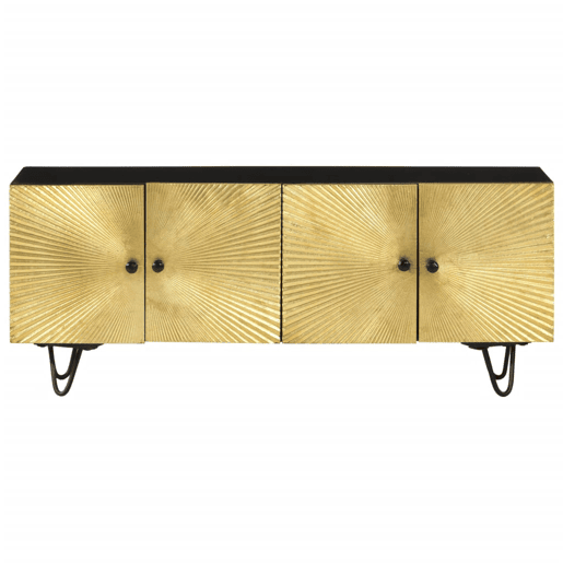 Móvel de TV - Modulo de TV - Armário de TV 110x30x45 cm madeira de mangueira maciça