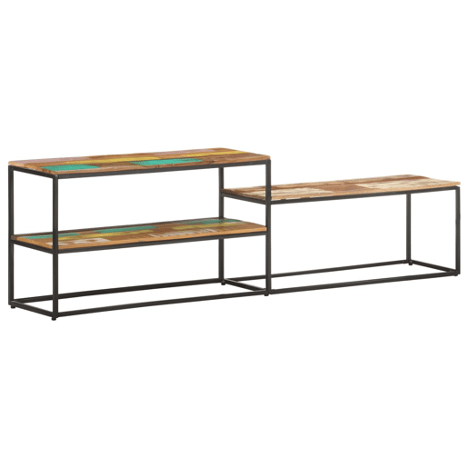 Móvel de TV - Modulo de TV - Armário de TV 180x30x50 cm madeira recuperada maciça