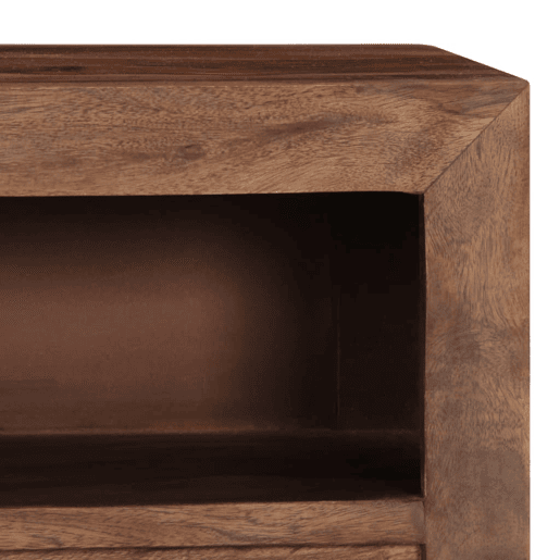 Móvel de TV - Modulo de TV - Armário de TV 120x30x40 cm madeira sheesham maciça
