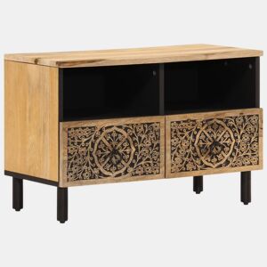 Móvel de TV - Modulo de TV - Armário de TV 70x33x46 cm madeira de mangueira maciça