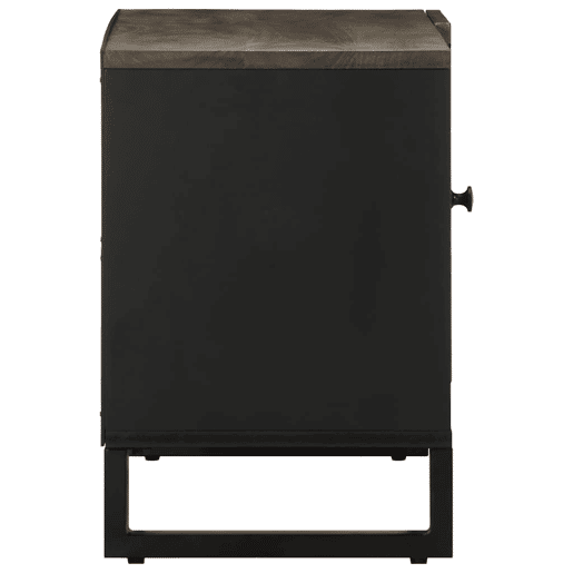 Móvel de TV - Modulo de TV - Armário de TV 80x33x46 cm madeira de mangueira maciça preto Móvel de TV - Modulo de TV - Armário de TV 80x33x46 cm madeira de mangueira maciça preto