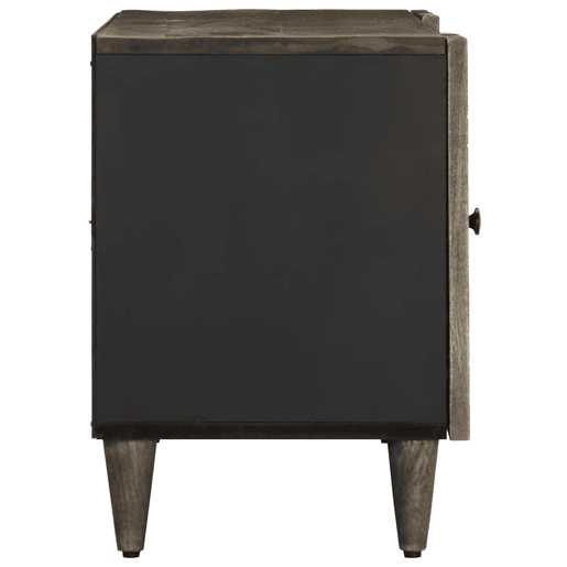 Móvel TV - Modulo de TV - Armário de TV cinzento claro 105x33,5x46 cm madeira mangueira maciça