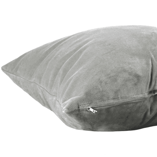 Almofada retangular veludo cinza 50x30 cm - NAURU Almofada retangular veludo cinza 50x30 cm - NAURU