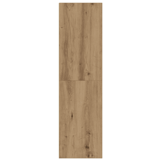 Conjunto de Armário TV - Móvel de TV parede 4 pcs madeira carvalho artisiano