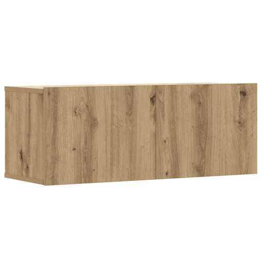 Conjunto de Armário TV - Móvel de TV parede 8 pcs madeira carvalho artisiano