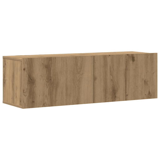Conjunto de Armário TV - Móvel de TV parede 5 pcs madeira carvalho artisiano