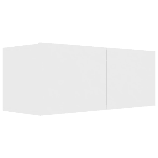 móveis de TV - Armários TV 3 pcs derivados de madeira branco