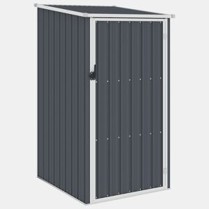 Abrigo de jardim, cabana, casa de armazenamento, galpão ao ar livre, ferramentas robustas 87 x 98 x 159 cm, aço galvanizado antracite 02_0022215