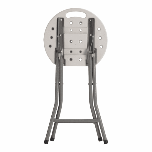 Banco Dobrável EDM 73798 Branco 33 x 30 x 45 cm