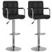 Juego de 2 taburetes de bar sillas altas con Juego de 2 taburetes de bar sillas altas con Gris