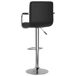 Juego de 2 taburetes de bar sillas altas con Juego de 2 taburetes de bar sillas altas con Gris