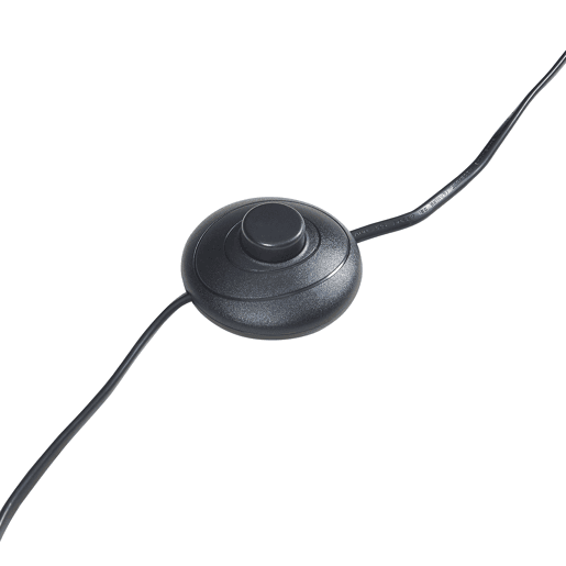 Candeeiro de pé metálico Appledore 149 cm Cor de castanhobranco lux.pro