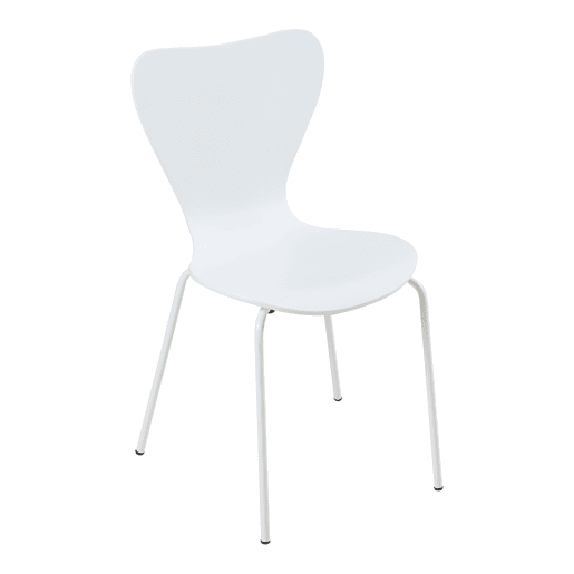 Conjunto de 4 cadeiras de jantar Essunga - Branco en.casa Conjunto de 4 cadeiras de jantar Essunga - Branco en.casa