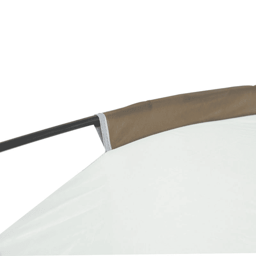 Outsunny Tenda de Jardim 3x3 m Tenda para 6-8 Pessoas com 4 Mosquiteiras e 2 Portas Proteção UV50+ Inclui Bolsa de Transporte para Pátio Exterior Branco