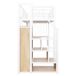 Cama alta para niños 95x253 Cama alta para niños 95x253 Blanco