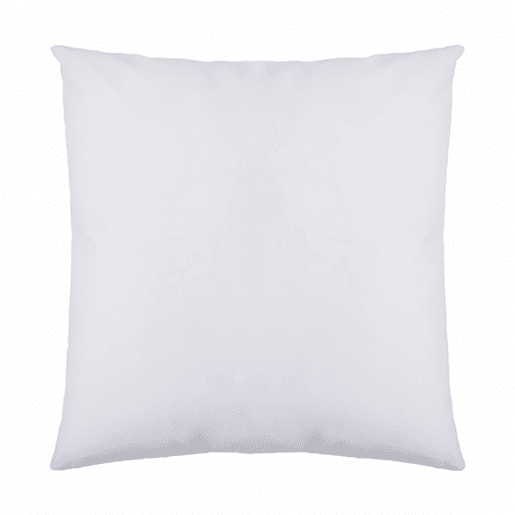 Enchimento de almofada quadrado de poliƩster branco 40x40cm Enchimento de almofada quadrado de poliƩster branco 40x40cm