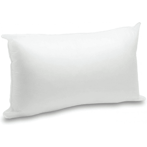 Enchimento de almofada retangular de poliéster branco 30x50cm