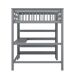 Cama alta para niños 149x207 Cama alta para niños 149x207 Gris