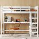 Cama alta para niños 99x207 Cama alta para niños 99x207 Blanco