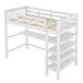 Cama alta para niños 99x207 Cama alta para niños 99x207 Blanco